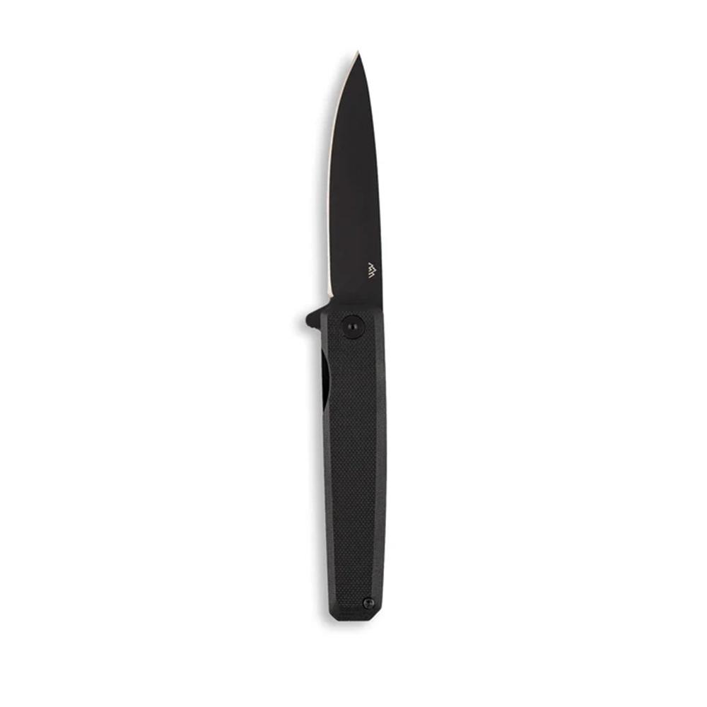 Outdoor Edge Outdoor Peleus Folding 3-3/10" Clip Point Blade Blade Black