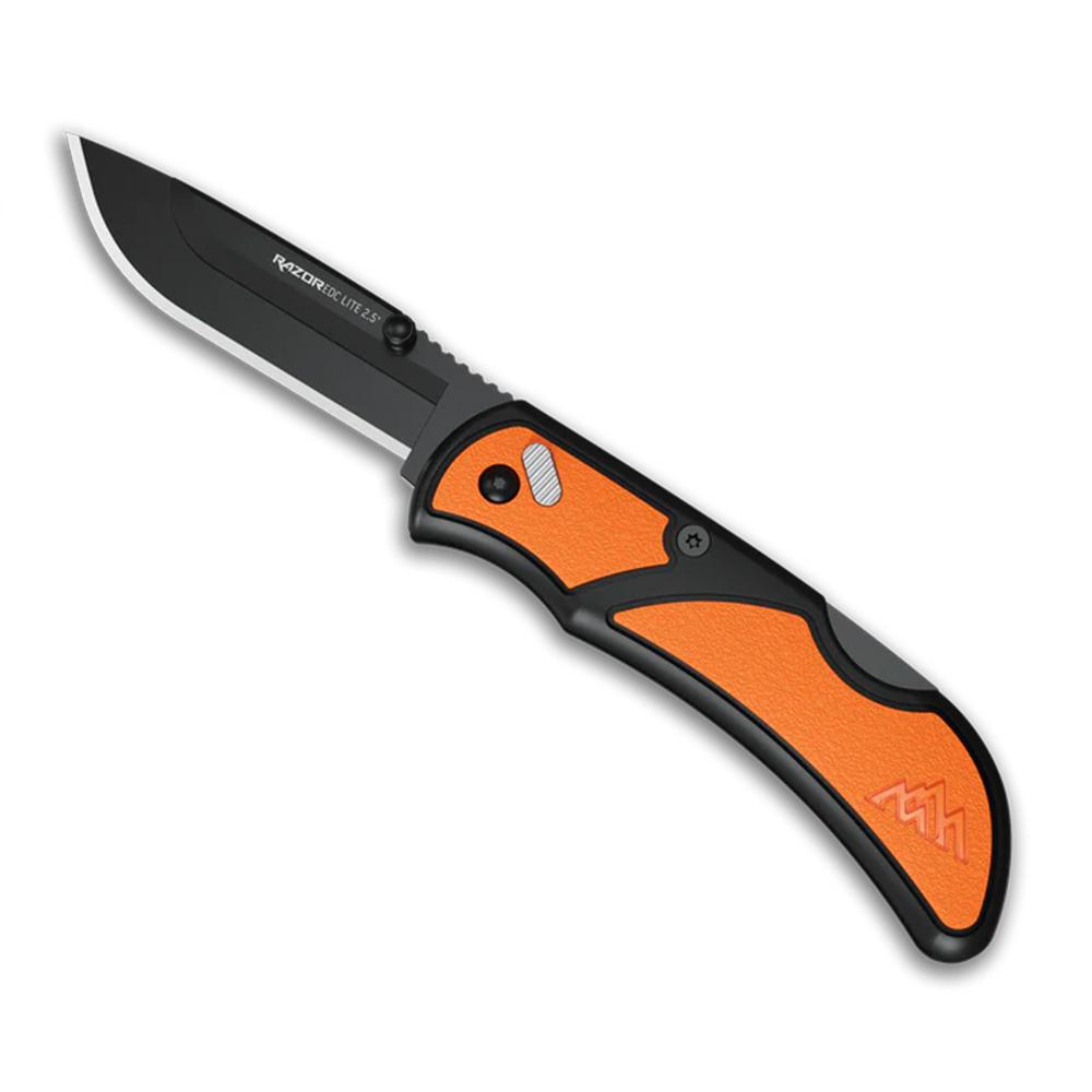 Outdoor Edge Outdoor OD Edge Razor-Edc Lt 2.5" 2 Blds Org