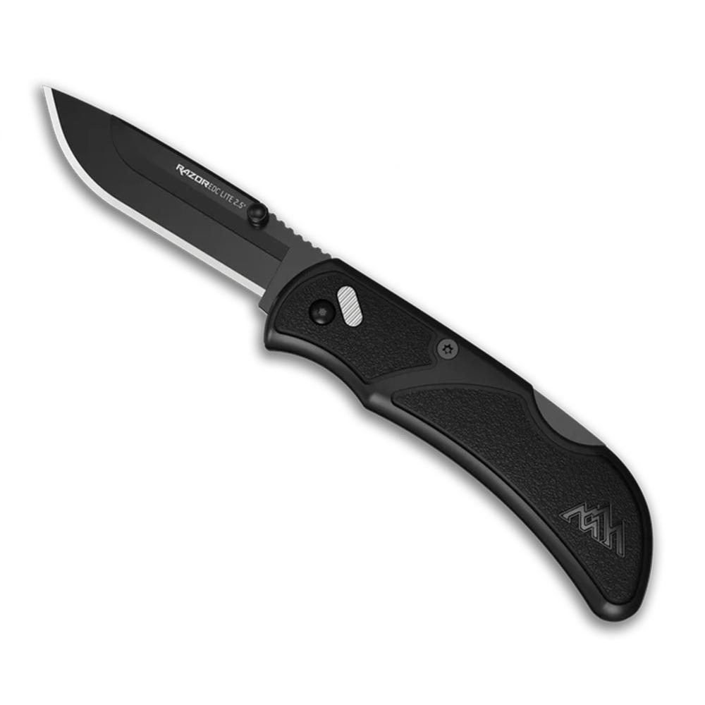 Outdoor Edge Outdoor OD Edge Razor-Edc Lt 2.5" 2 Blds Black