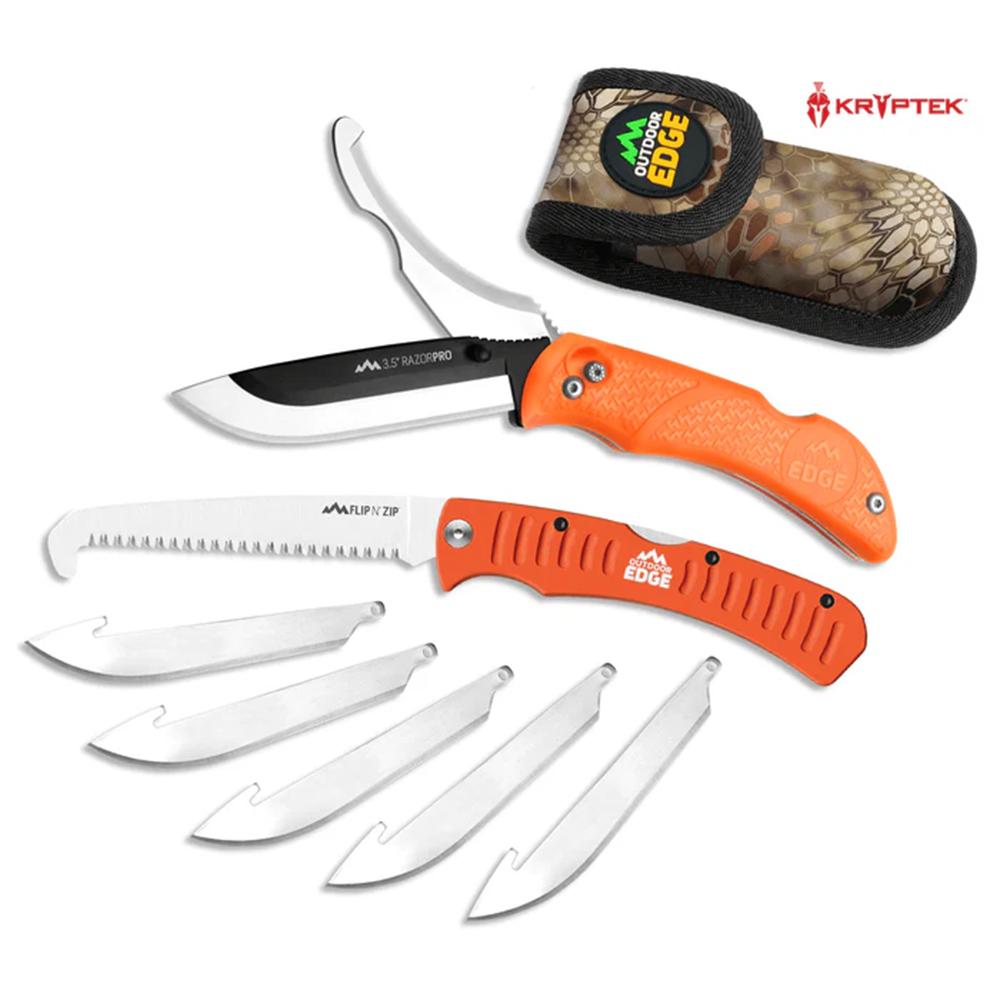 Outdoor Edge Outdoor OD Edge Rzr-Pro G 3.5" Saw Cmb 6 Bld