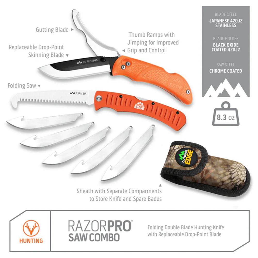 Outdoor OD Edge Rzr-Pro G 3.5" Saw Cmb 6 Bld Outdoor OD Edge Rzr-Pro G 3.5" Saw Cmb 6 Bld