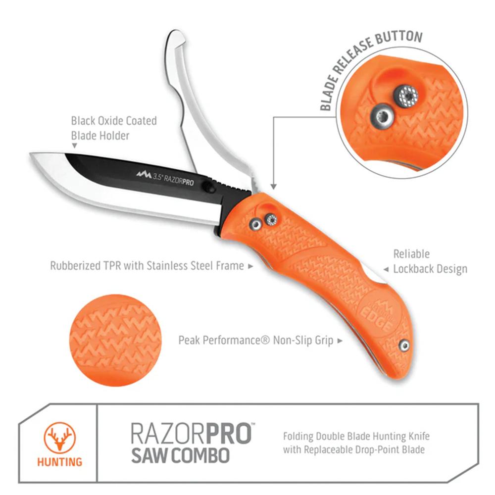 Outdoor OD Edge Rzr-Pro G 3.5" Saw Cmb 6 Bld Outdoor OD Edge Rzr-Pro G 3.5" Saw Cmb 6 Bld