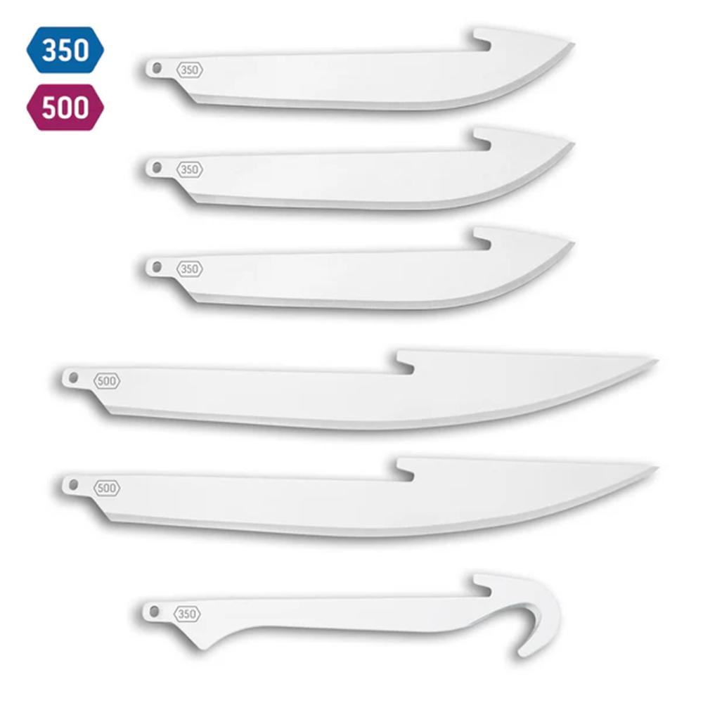 Outdoor Edge Outdoor 5.0' Cmbo Bld Set Stnlss 3 Drp Pnt 2 Bone. 1 Gutting