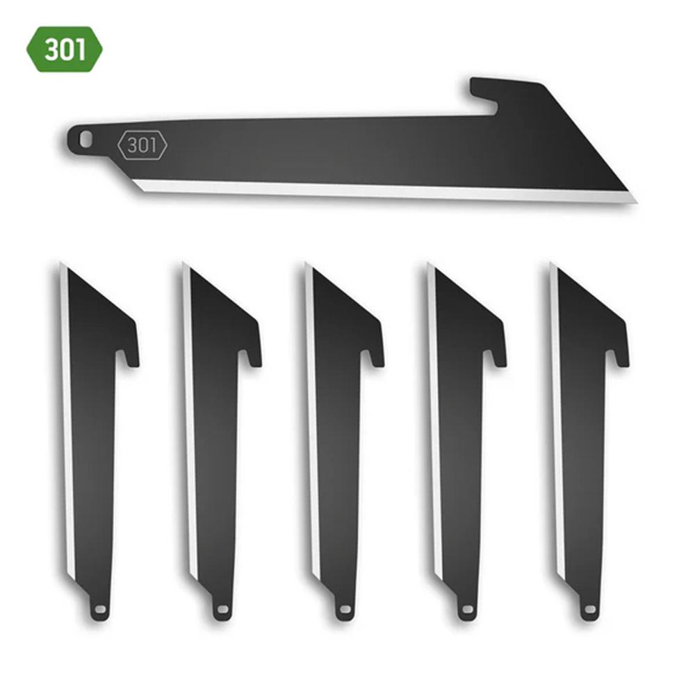 Outdoor Edge Outdoor 3.0' Utility Blade Pack Black 6 Blades