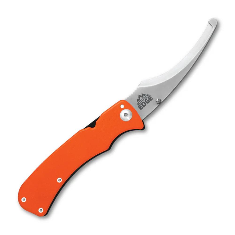 Outdoor Edge Outdoor Zip-Pro Folding Gutting Knife with 3-1/2" Blade Orange