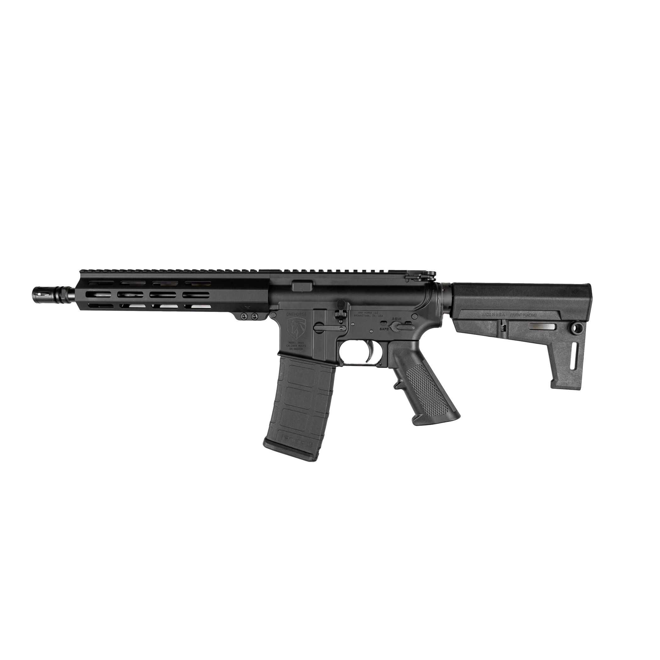 One OH-15 Complete AR-15 Pistol .300 Black 30rd Magazine 10.5" Barrel 9.25" M-LOK Handguard KAK Brace One OH-15 Complete AR-15 Pistol .300 Black 30rd Magazine 10.5" Barrel 9.25" M-LOK Handguard KAK Brace