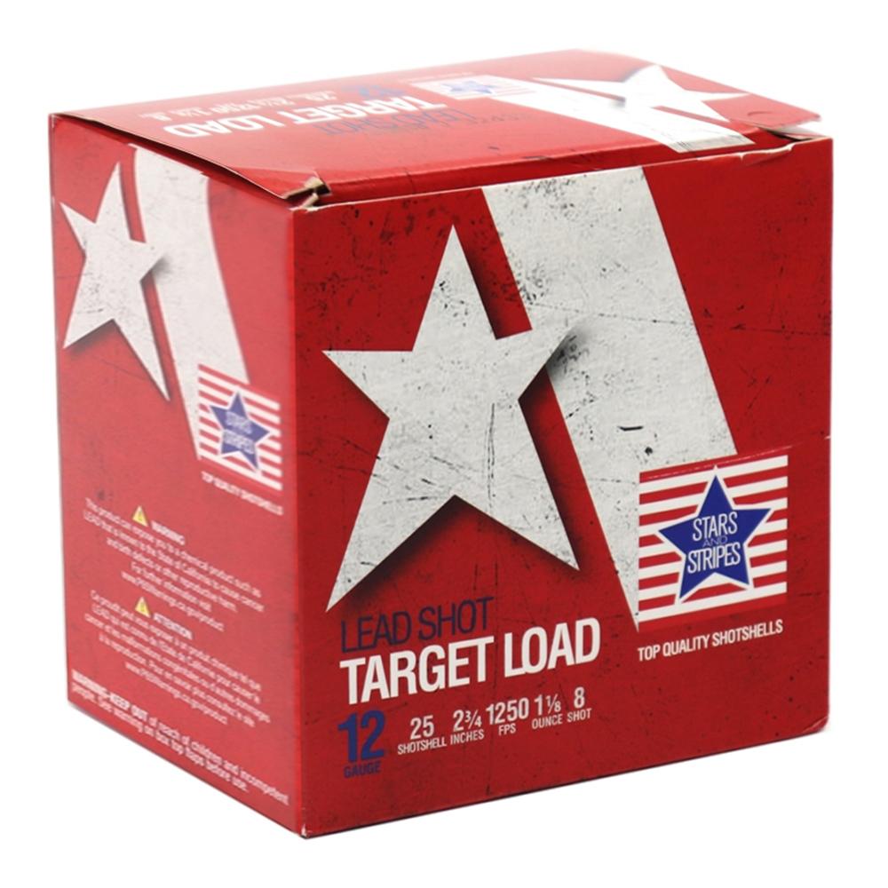 TRZ Trading Inc. TRZ Trading Target Load Shotshells 12 ga 2-3/4" 1-1/8 oz 1250 fps #8 25/ct