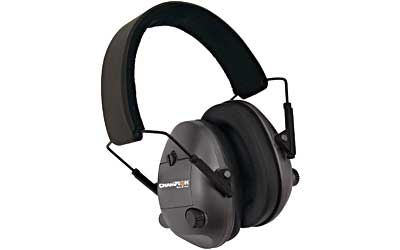 Champion Traps & Targets Champion Electronic Ear Muffs - Black Electronic Earmuff