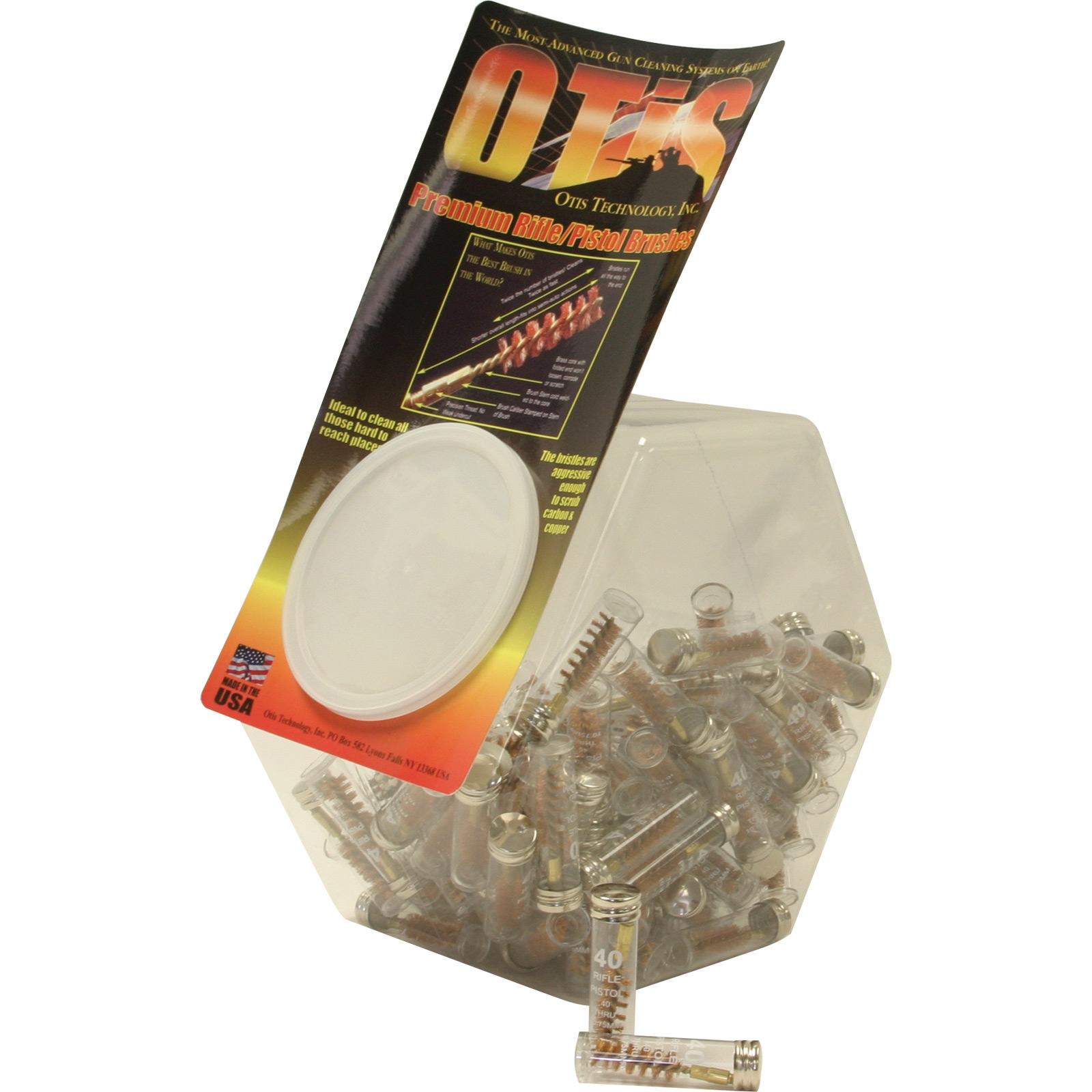 Otis Products Inc. Otis Pop Canister of Rifle/Pistol Brushes .40 cal - 100 ct
