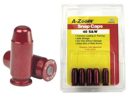 Pachmayr/Tacstar Division Pachmayr/Tacstar AZOOM SNAP CAPS 40S&W 5/Pack RED