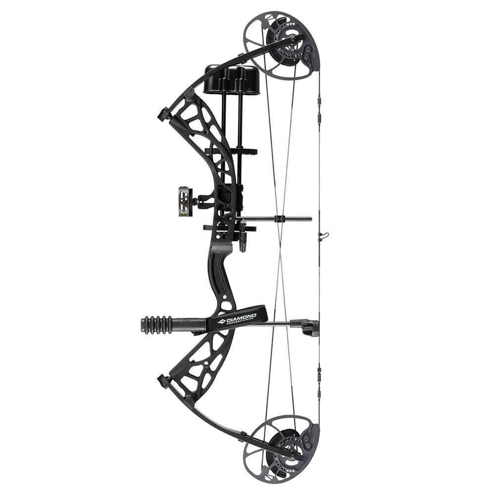 Pure Archery Group Diamond Archery Edge Max Bow Left Hand 20-70# Black