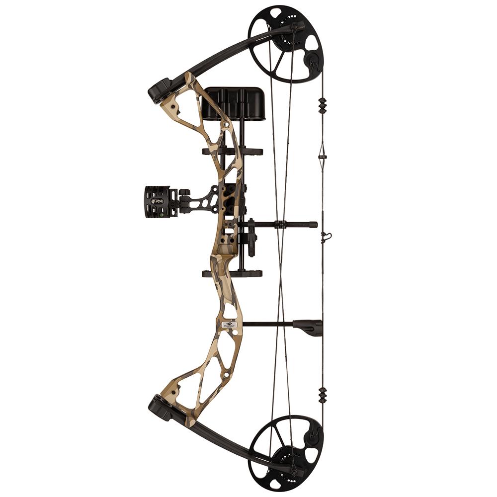 Pure Archery Group Diamond Archery Radian Compound Bow 305 fps 10-55 lbs Right Hand Mossy Oak Bottomland