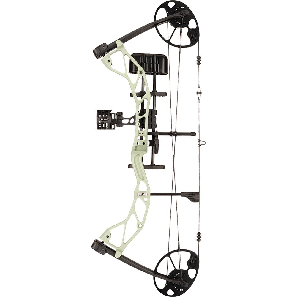 Pure Archery Group Diamond Archery Radian Compound Bow 305 fps 10-55 lbs Right Hand Forest Green with Package