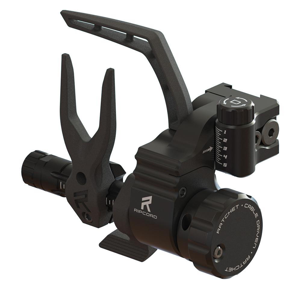 Pure Archery Group Ripcord Ratchet Cable Driven Arrow Rest IMS Mount Micro Adjustable Right Hand