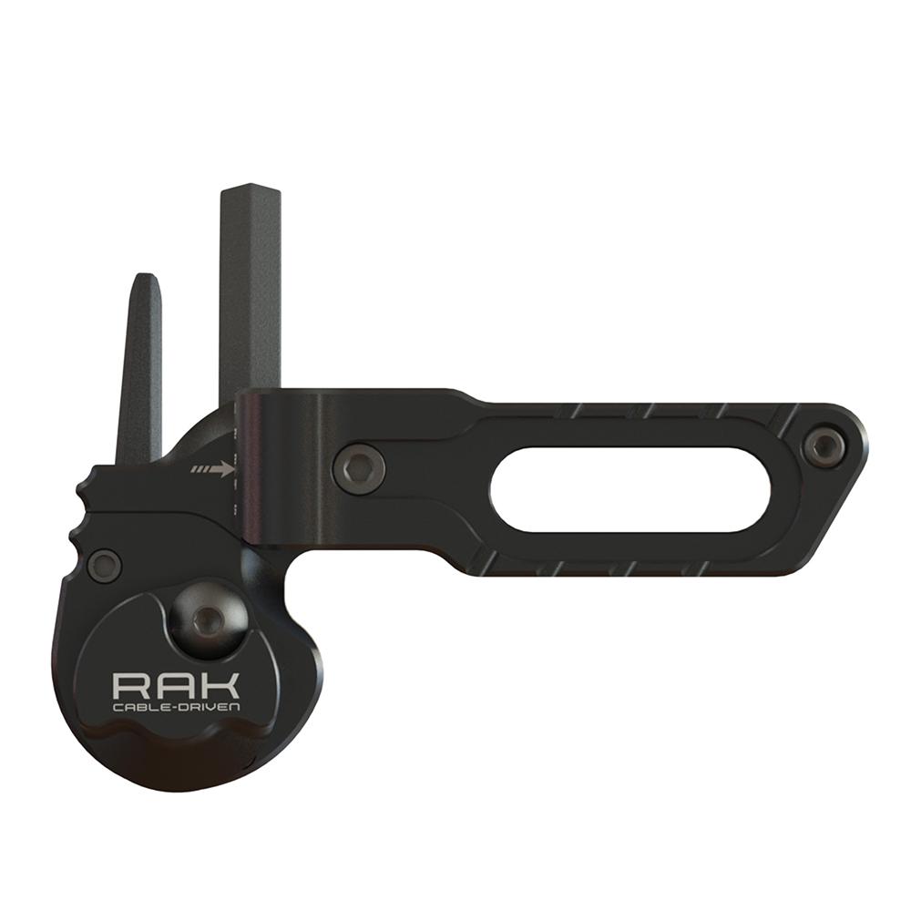 Ripcord RAK Cable Driven Arrow Rest Standard Mount Non Micro Adjustable Right Hand Ripcord RAK Cable Driven Arrow Rest Standard Mount Non Micro Adjustable Right Hand