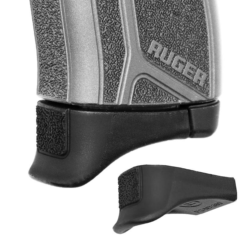Pearce GripInc. Pearce Grip Grip Extension for Ruger LCP MAX 380 Black Magazine Base Plate