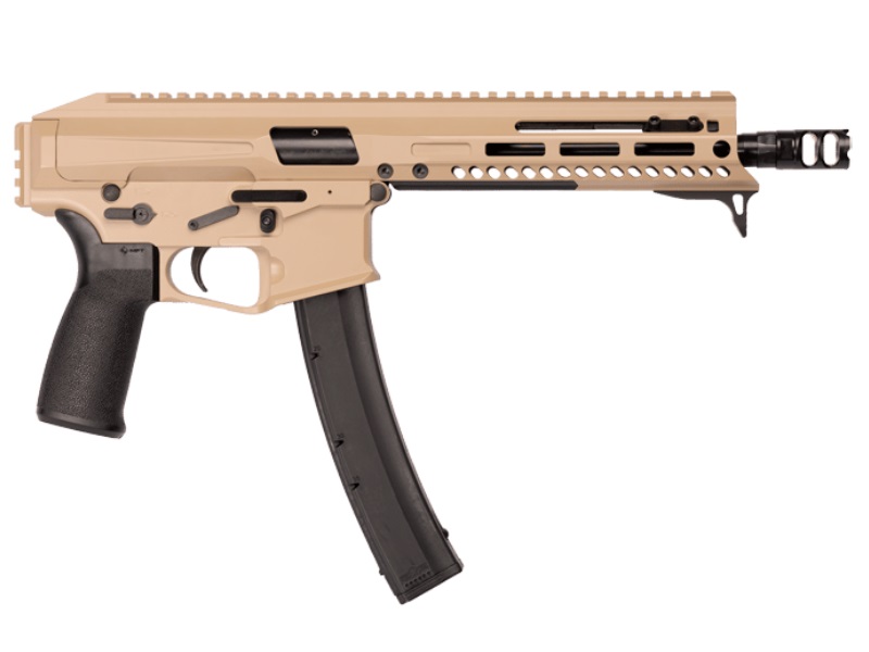 POF USA POF Phoenix Pstl 9mm 8" FDE Mlok Semi-Auto Pistol