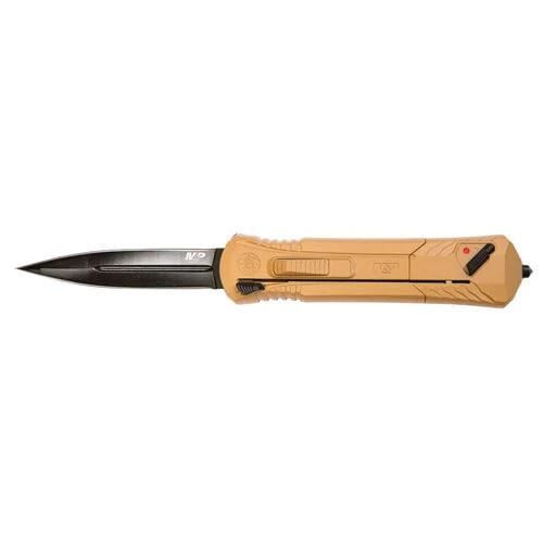 Smith & Wesson M&P Spear Tip OTF Automatic Knife 3 7/10" Blade FDE Smith & Wesson M&P Spear Tip OTF Automatic Knife 3 7/10" Blade FDE