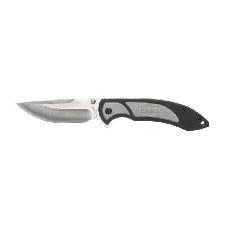 Battenfeld Knives Old Timer Trail Boss Drop Point Folder 3 1/2" Blade Black