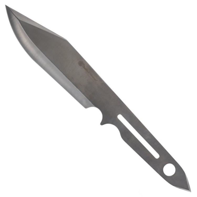 Battenfeld Knives Smith & Wesson Bullseye Throwing Bowie Knife 7" Fixed Blade Silver