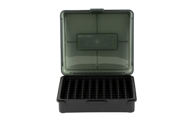 Frankford Arsenal Hinge-Top Ammo Box #1001 380-9mm 100 ct. Frankford Arsenal Hinge-Top Ammo Box #1001 380-9mm 100 ct.