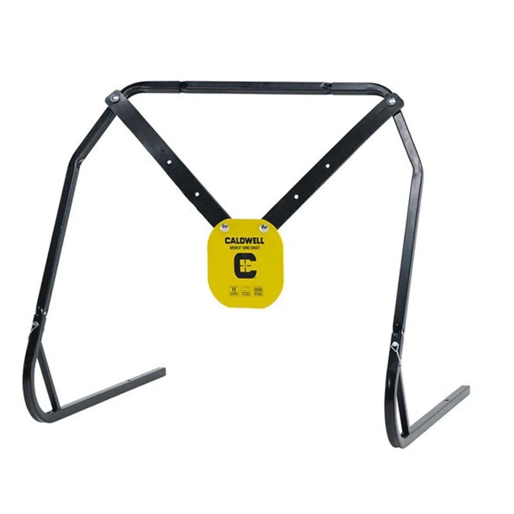 AOB Caldwell AR500 Gong and Target Stand Combo - 8"