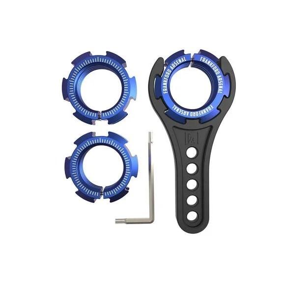AOB Frankford Arsenal Dielocker Die Lock Rings with Wrench 3/ct