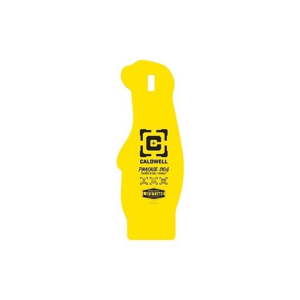 AOB Caldwell AR500 Prairie Dog Steel Hanging Target Yellow