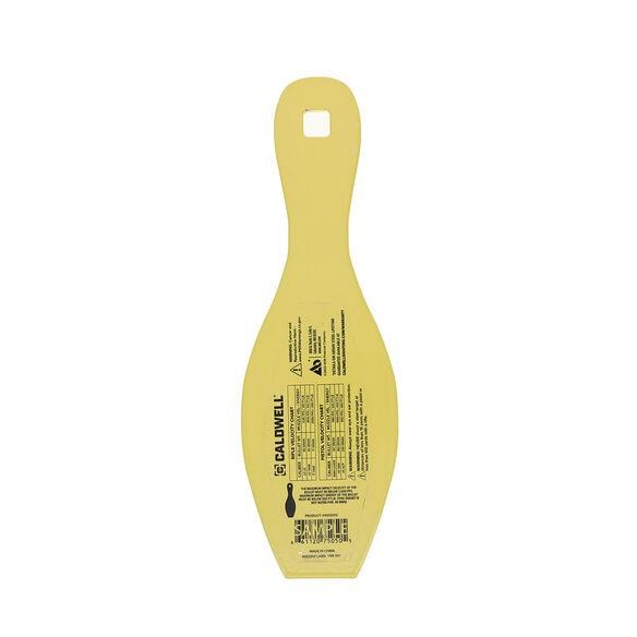 Caldwell AR500 1/4' Rimfire/Handgun Bowling Pin Target Yellow Caldwell AR500 1/4' Rimfire/Handgun Bowling Pin Target Yellow