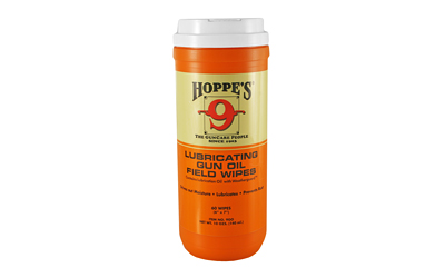 Hoppe's Gun Oil Wipes 7x8" 120CT