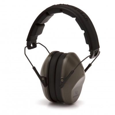 Pyramex Safety Pyramex OD Green - NRR 24 db Low Profile hearing protector - VG Clamshell