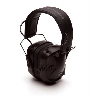Pyramex Safety Pyramex Amp BT - NRR 26db Electronic Hearing Protector w/ Blue Tooth -Black