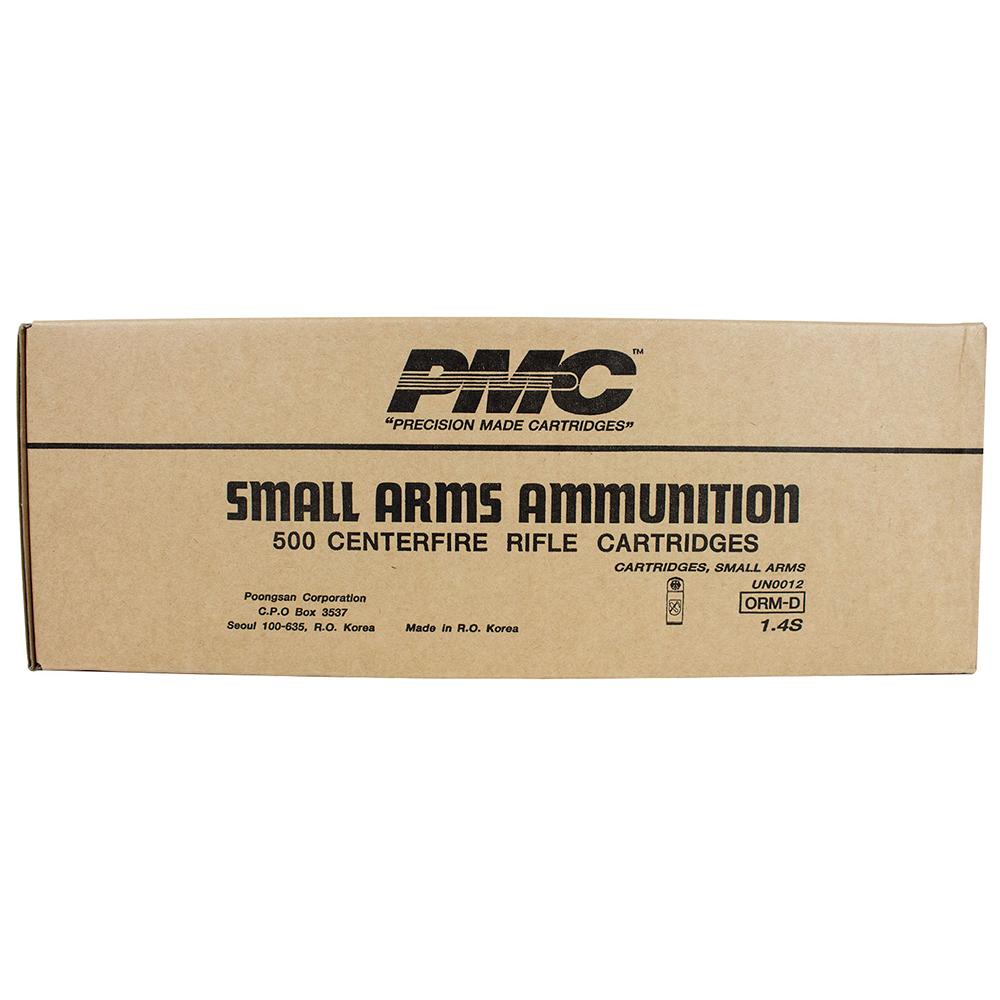 PMC Ammunition PMC Bronze Rifle Ammunition .308 Win 147 gr FMJBT 2780 fps 500/ct
