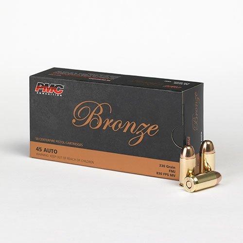PMC Ammunition PMC Bronze Handgun Ammunition .45 ACP 230 gr