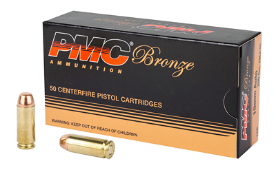 PMC Ammunition PMC Bronze Handgun Ammunition 10mm Auto 200 gr