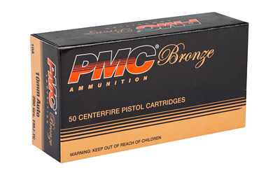 PMC Bronze Handgun Ammunition 10mm Auto 200 gr PMC Bronze Handgun Ammunition 10mm Auto 200 gr