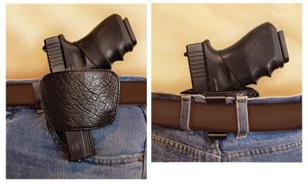 Personal Security Products Personal Belt Slide Holster Fits Small To Medium Frame Auto Handguns-Black