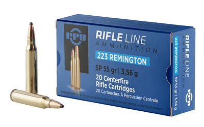 Prvi Partizan PPU Rifle Ammunition .223 Rem 55 gr SP 3240 fps 20/ct