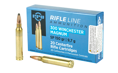 Prvi Partizan PPU Rifle Ammunition .300 Win Magnum 150 gr SP 3250 fps 20/ct