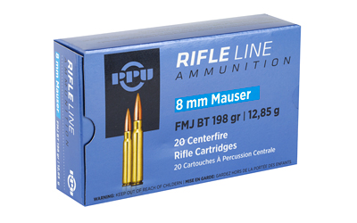 Prvi Ppu 8mm Mauser Fmj 198GR 20/200 Full Metal Jacket Prvi Ppu 8mm Mauser Fmj 198GR 20/200 Full Metal Jacket