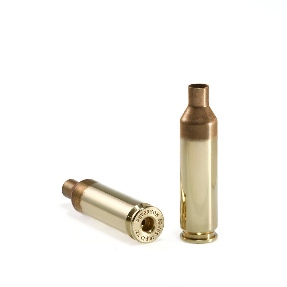 Peterson Cartridge Peterson SRP(Small Rifle Primer) Unprimed Brass 22 Creedmoor - 500/ct