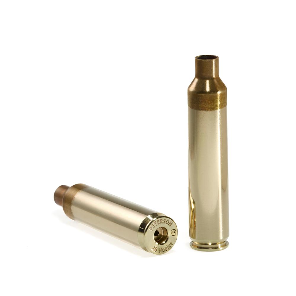 Peterson Cartridge Peterson Unprimed Rifle Brass 28 Nosler - 50ct