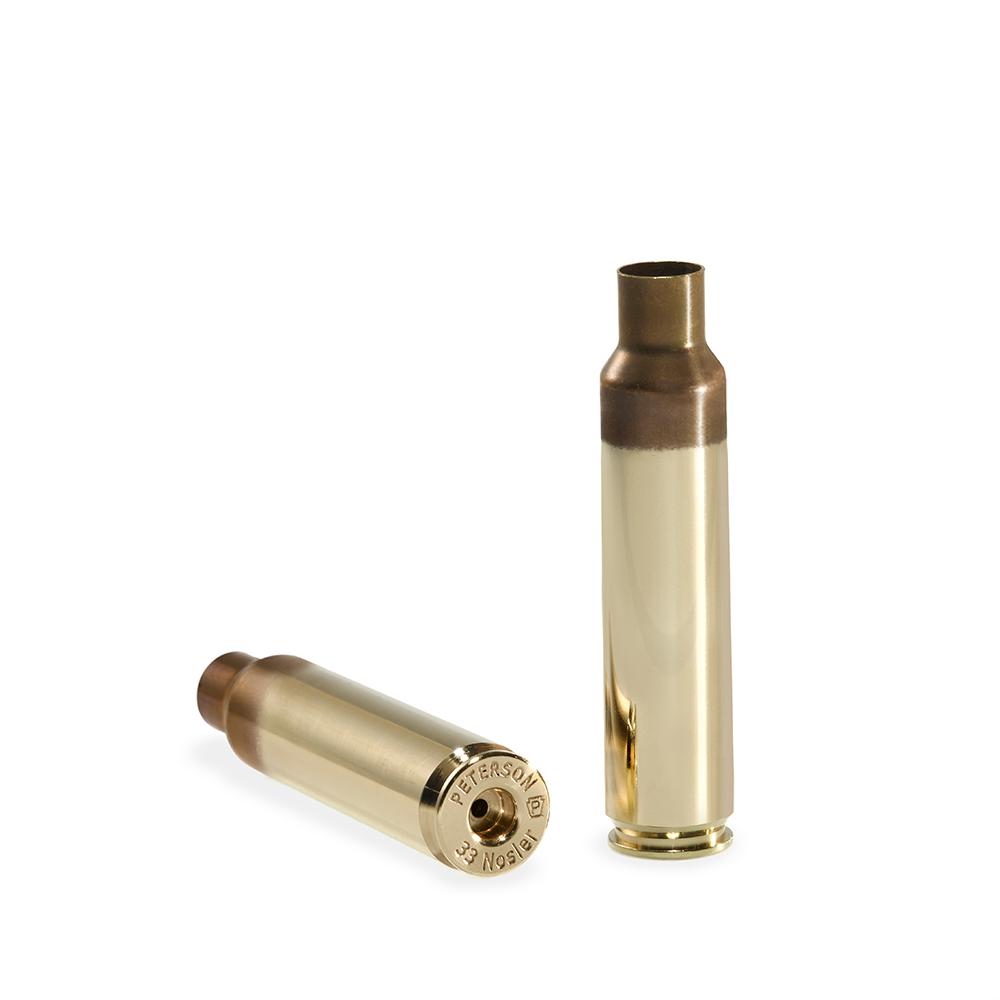 Peterson Cartridge Peterson Unprimed Rifle Brass 33 Nosler - 50/ct