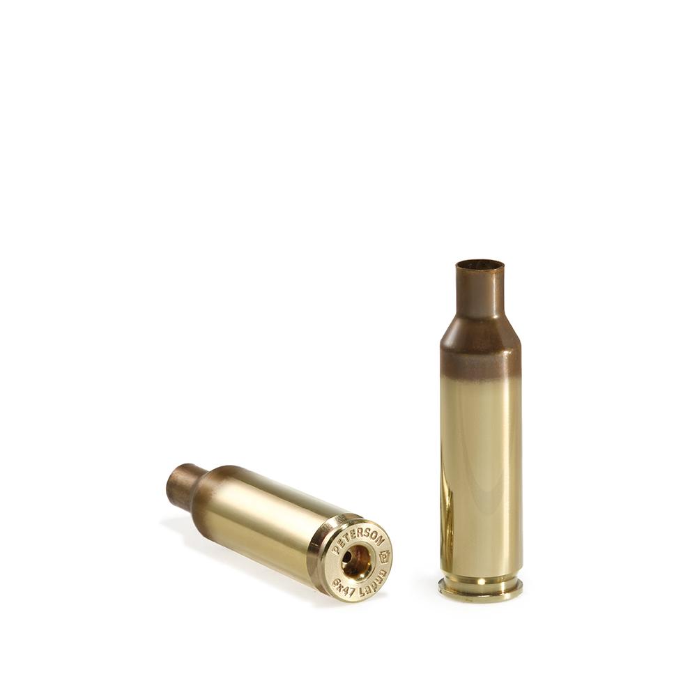 Peterson Cartridge Peterson SRP(Small Rifle Primer) Unprimed Brass 6X47 Lapua - 50/ct