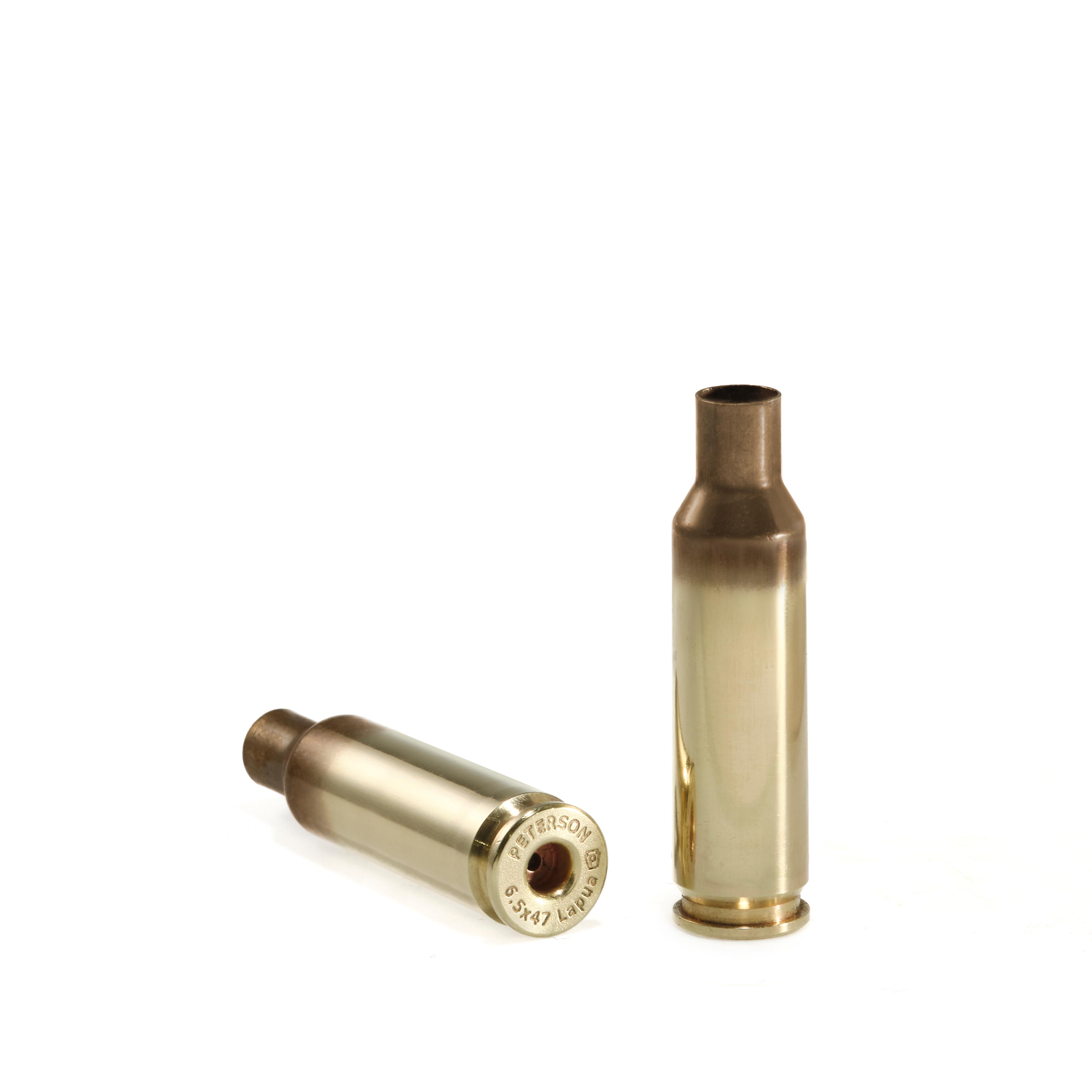 Peterson Cartridge Peterson SRP(Small Rifle Primer) Unprimed Brass 6.5x47 Lapua - 50/ct
