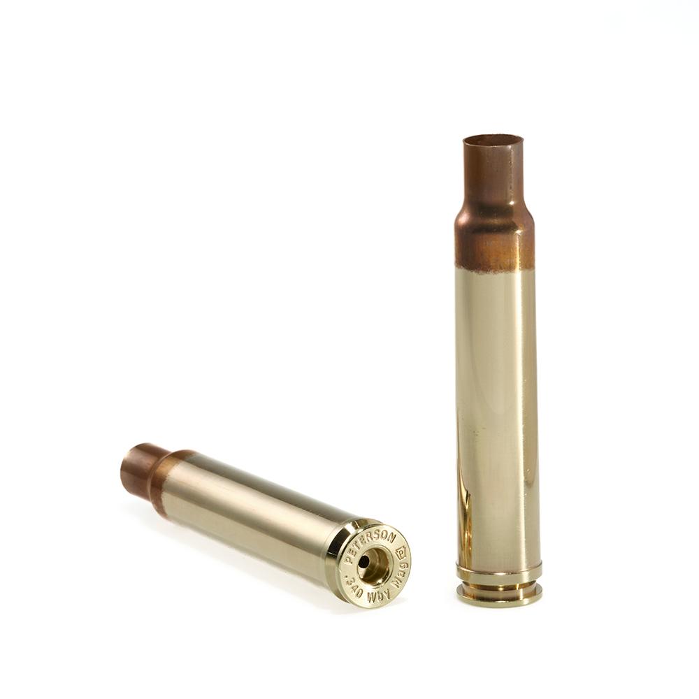 Peterson Cartridge Peterson Unprimed Rifle Brass 340 Weatherby - 50/ct