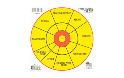Pro-Shot 12" Bullseye Pistol Trng 6PK Pro-Shot 12" Bullseye Pistol Trng 6PK