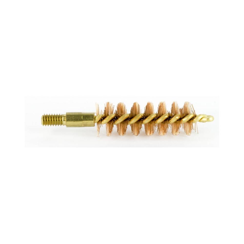 Pro-Shot Products Pro-Shot Benchrest Brass Core/Bronze Bristle Pistol Bore Brush (8/32 Thread) - 10mm