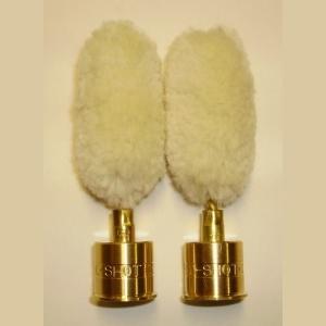 Pro-Shot Products Pro-Shot Shotgun Wool Mop Brass Snap Caps - 12 ga