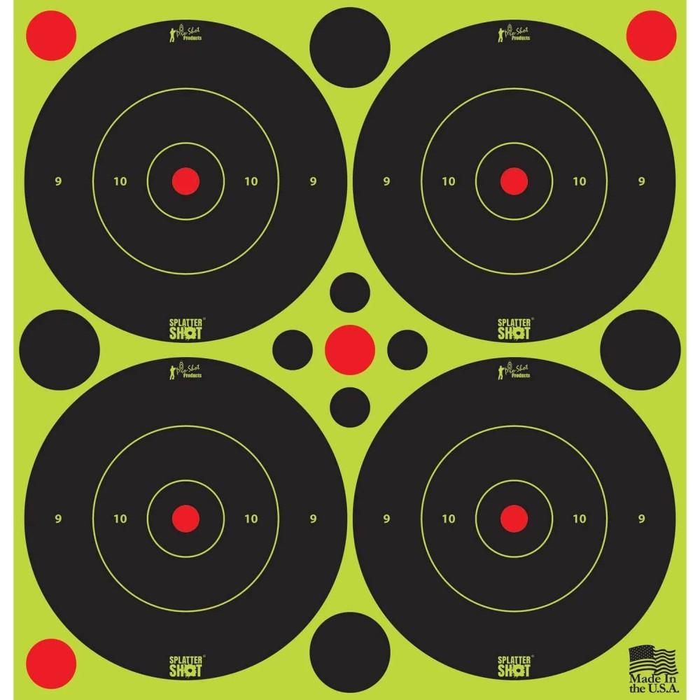 Pro-Shot Products Pro-Shot 3" Green Bullseye 48 Pack